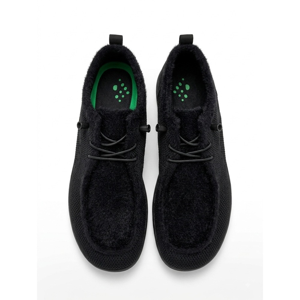 Men's Itazero Black knit Stretch Walking Casual Shoes Size 13